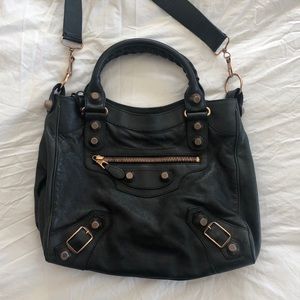 Balenciaga Classic Velo Bag - Rose Gold Hardware